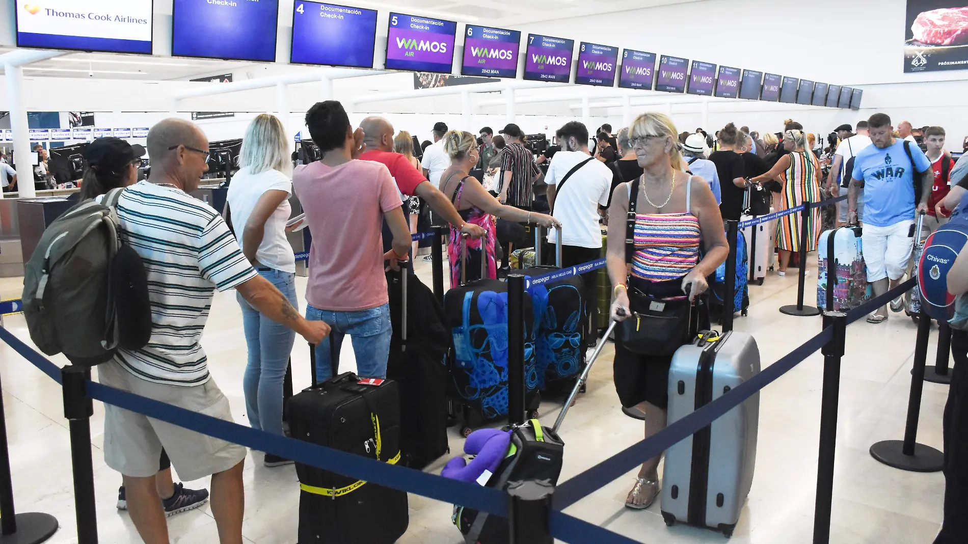 Sudamericanos Aeropuerto Cancún